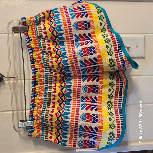 Colorful Patterned Women's Shorts - Picture 2 of 5